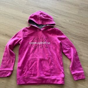Calvin Klein  pink hoodie